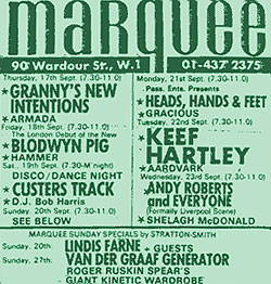 The Marquee Club