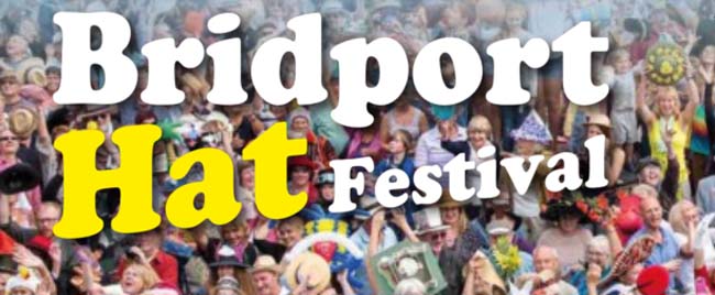 Bridport Hat Festival poster 2017