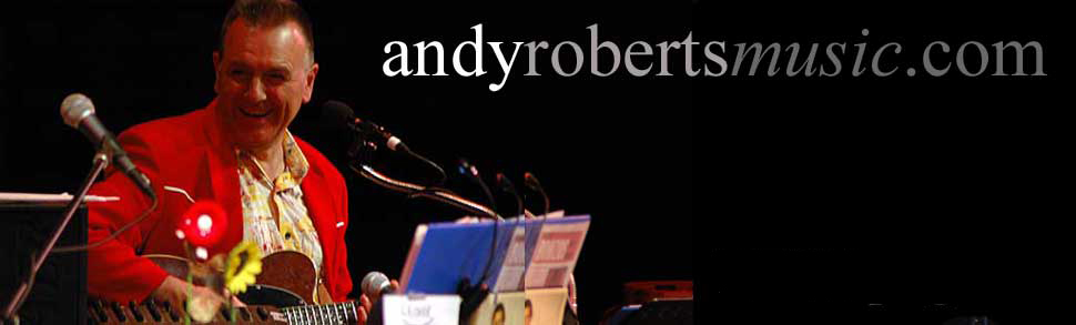 Index banner for andy roberts web site