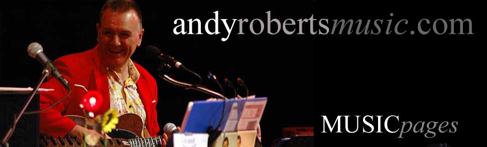 Andy Roberts Music pages banner
